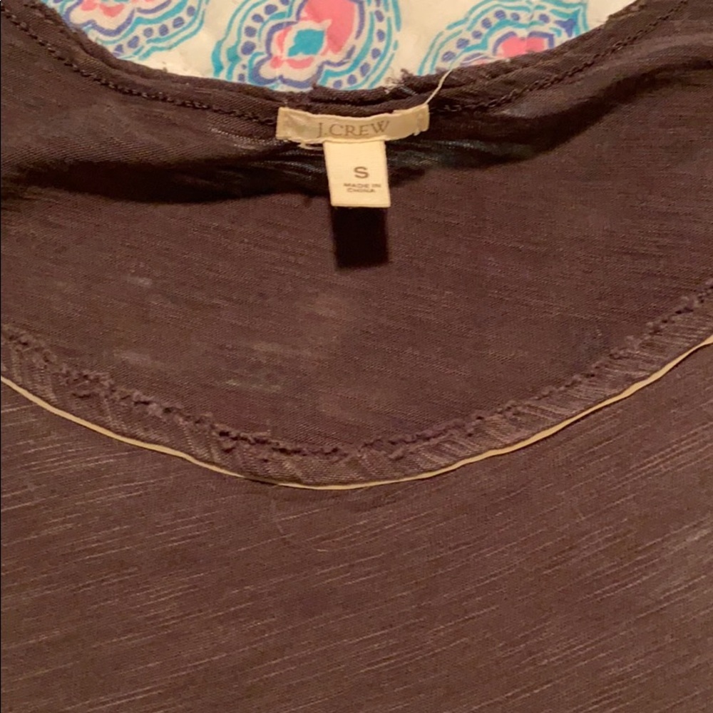 Super Cool Ruffle J Crew Tank! Small - Picture 2 of 8